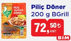 BGRİLL PİLİÇ DÖNER 200 G